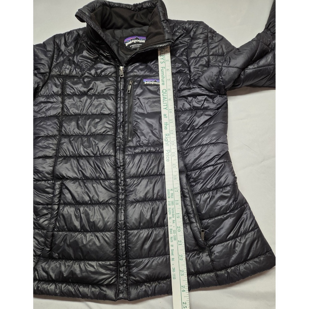 Patagonia Radalie Black Women's Insulated Puffer Jacket Winter Coat Size S - Picture 7 of 14